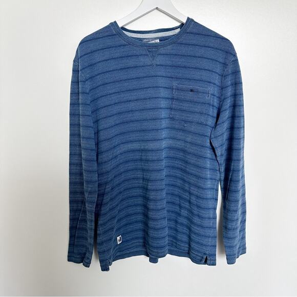 Johnnie-O Woodway Tee Indigo - Picture 1 of 6